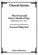 This Sweet and Merry Month of May SATB choral sheet music cover